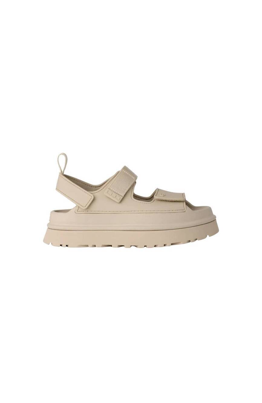 NEW UGG women's golden glow sandal in sea salt